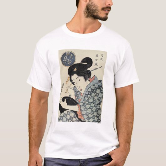Japan: Geisha van de oostelijke hoofdstad T-shirt (Voorkant)