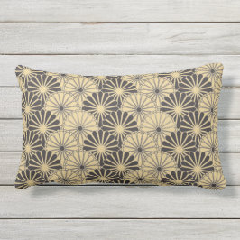  Japan. Gele bloemen. Buitenkussen