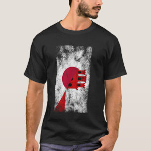 Japan Gibraltar Vlaggen - Japans Gibraltar T-shirt