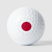 Japan Golf Balls, Japanse vlaggolfers / Patriots Golfballen (Voorkant)