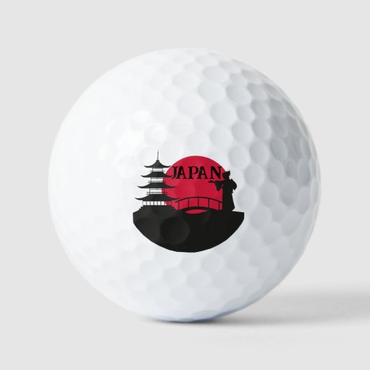 Japan golfballen (Voorkant)