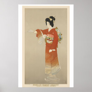 Japan Government Railways Vintage Reisposter Poster