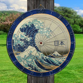 Japan, Great Wave of Kanagawa Art 日 本 Dartbord