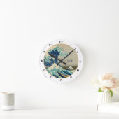  Japan, Great Wave off Kanagawa kanji klok (Huis)
