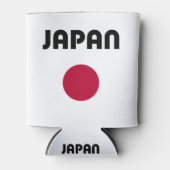 Japan Grote Rode Stip Licht Kleur Blikjeskoeler (Voorkant)