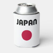 Japan Grote Rode Stip Licht Kleur Blikjeskoeler (Blikje Achterkant)