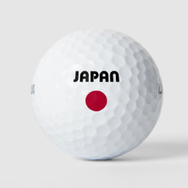 Japan Grote Rode Stip Licht Kleur Golfballen