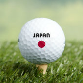 Japan Grote Rode Stip Licht Kleur Golfballen (Insitu Shirt)