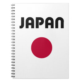 Japan Grote Rode Stip Licht Kleur Notitieboek