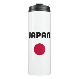 Japan Grote Rode Stip Licht Kleur Thermosbeker
