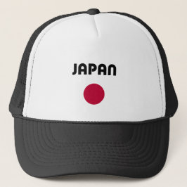 Japan Grote Rode Stip Licht Kleur Trucker Pet
