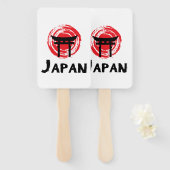 Japan Handwaaier (Voorkant en achterkant)