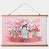 Japan Hanging Tapestry Hangend Wandkleed (Voorkant)