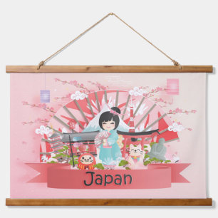 Japan Hanging Tapestry Hangend Wandkleed