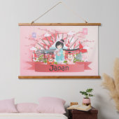 Japan Hanging Tapestry Hangend Wandkleed (Slaapkamer)