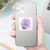 JAPAN HARAJUKU Moon & Stars – Kawaii Witchy Design Sticker (Telefoon)
