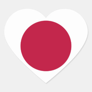 japan hart sticker