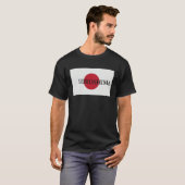 Japan Hiroshima Asia Travel Flag T-shirt (Voorkant volledig)
