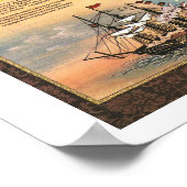 " Japan: Historische MAP 1984 ... Poster (Hoek)