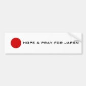 Japan - Hope Bumpersticker (Voorkant)