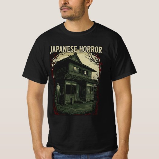  Japan horror t-shirt  (Voorkant)