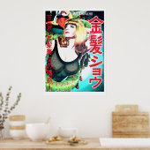 Japan houdt van Blondes 2 Poster (Keuken)