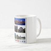Japan - I Love - Mosaic - Koffiemok (Voorkant rechts)