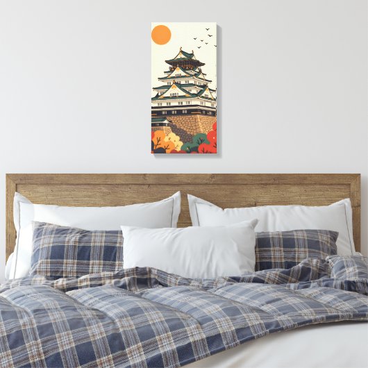 Japan Iga Ueno Castle Canvas Afdruk (Insitu (Slaapkamer))
