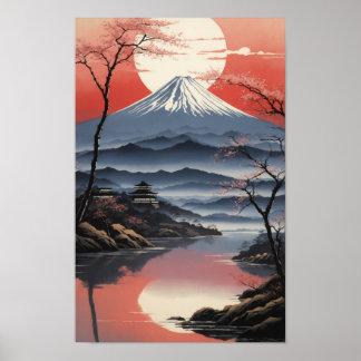 Japan Illustratie Art#5 Poster