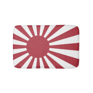Japan Imperial Rising Sun vlag, Edo aan WW2 Badmat
