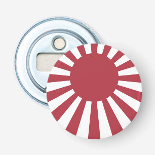 Japan Imperial Rising Sun vlag, Edo aan WW2 Button Flesopener