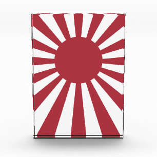 Japan Imperial Rising Sun vlag, Edo aan WW2 Fotoblokken