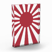 Japan Imperial Rising Sun vlag, Edo aan WW2 Fotoblokken (Links)
