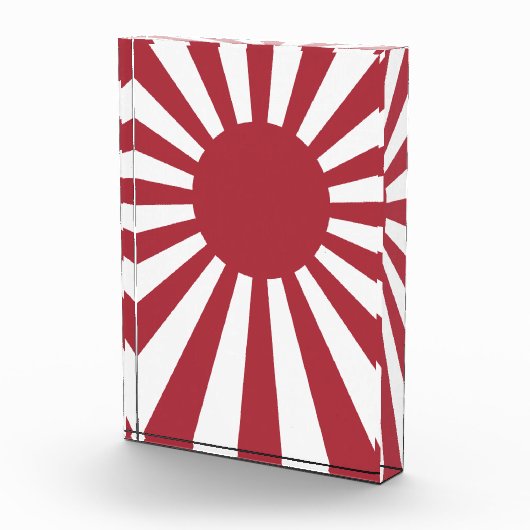 Japan Imperial Rising Sun vlag, Edo aan WW2 Fotoblokken (Rechts)