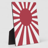 Japan Imperial Rising Sun vlag, Edo aan WW2 Fotoplaat (Zijkant)