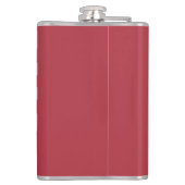 Japan Imperial Rising Sun vlag, Edo aan WW2 Heupfles (Achterkant)