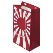 Japan Imperial Rising Sun vlag, Edo aan WW2 Klein Cadeauzakje (Voorkant Gekanteld)