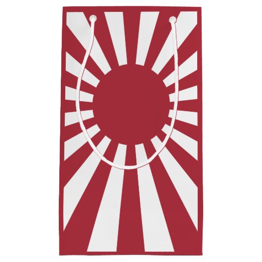 Japan Imperial Rising Sun vlag, Edo aan WW2 Klein Cadeauzakje (Voorkant)