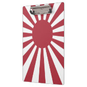 Japan Imperial Rising Sun vlag, Edo aan WW2 Klembord (Links)