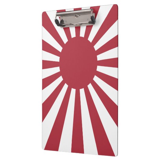Japan Imperial Rising Sun vlag, Edo aan WW2 Klembord (Links)