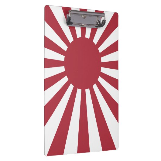 Japan Imperial Rising Sun vlag, Edo aan WW2 Klembord (Rechts)