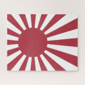 Japan Imperial Rising Sun vlag, Edo aan WW2 Legpuzzel (Horizontaal)