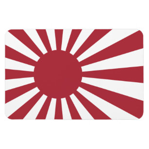 Japan Imperial Rising Sun vlag, Edo aan WW2 Magneet