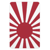 Japan Imperial Rising Sun vlag, Edo aan WW2 Magneet (Verticaal)