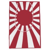Japan Imperial Rising Sun vlag, Edo aan WW2 Medium Cadeauzakje (Voorkant)