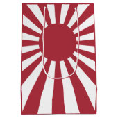 Japan Imperial Rising Sun vlag, Edo aan WW2 Medium Cadeauzakje (Achterkant)