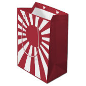 Japan Imperial Rising Sun vlag, Edo aan WW2 Medium Cadeauzakje (Achterkant Gekanteld)