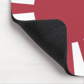 Japan Imperial Rising Sun vlag, Edo aan WW2 Muismat (Hoek)