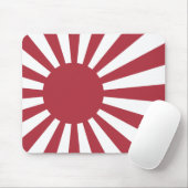 Japan Imperial Rising Sun vlag, Edo aan WW2 Muismat (Met muis)
