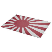 Japan Imperial Rising Sun vlag, Edo aan WW2 Snijplank (Hoek)